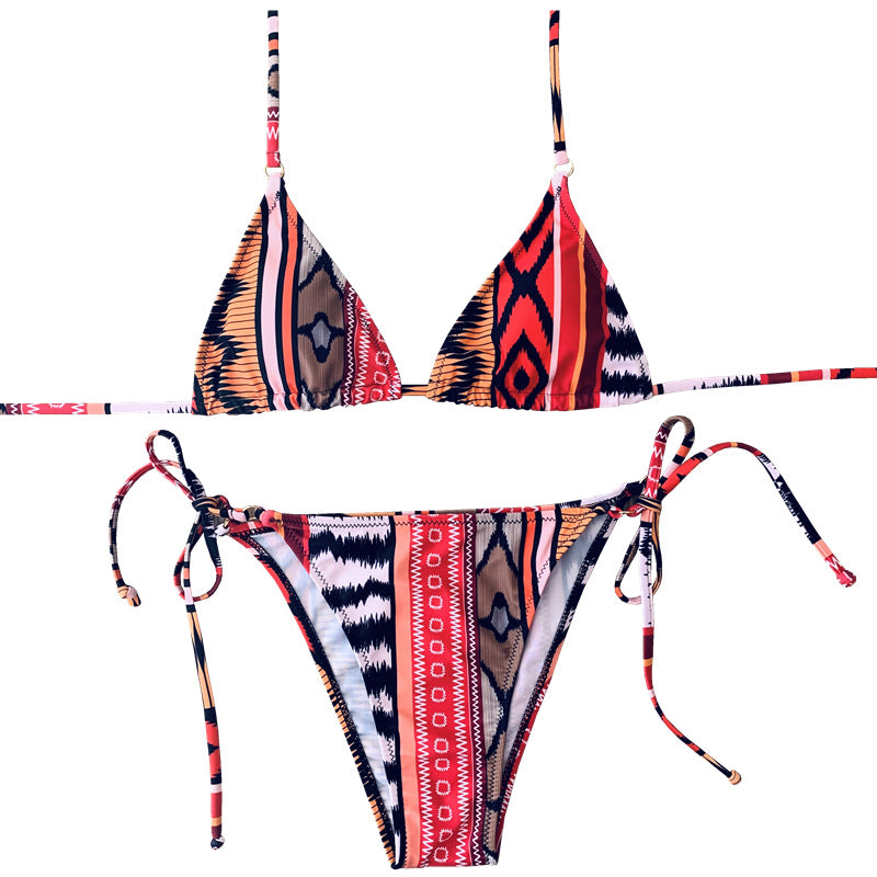 Printed Bikini- Pris 399 kr! Kjøp nå betal senere med Klarna hos Hubes.no
