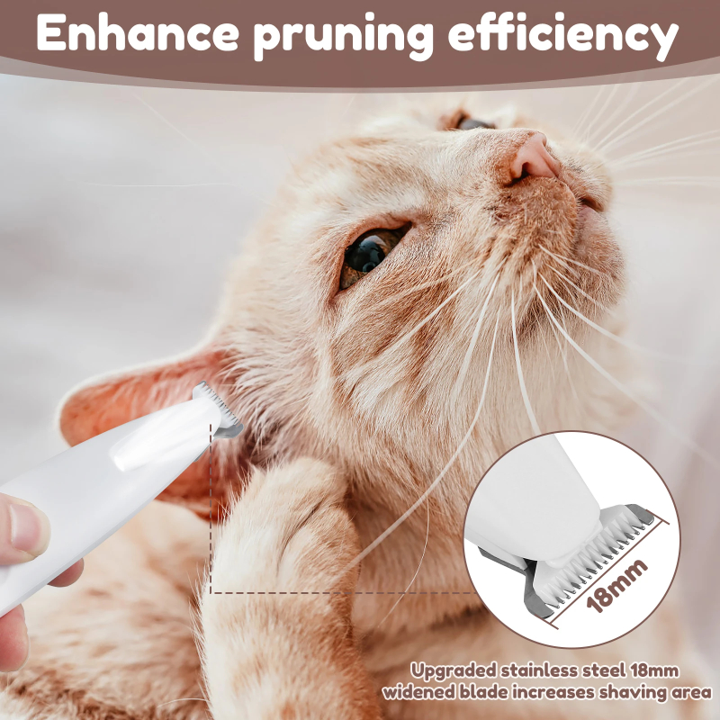 Hundepotetrimmer med LED-lys- Pris 399 kr! Kjøp nå betal senere med Klarna hos Hubes.no