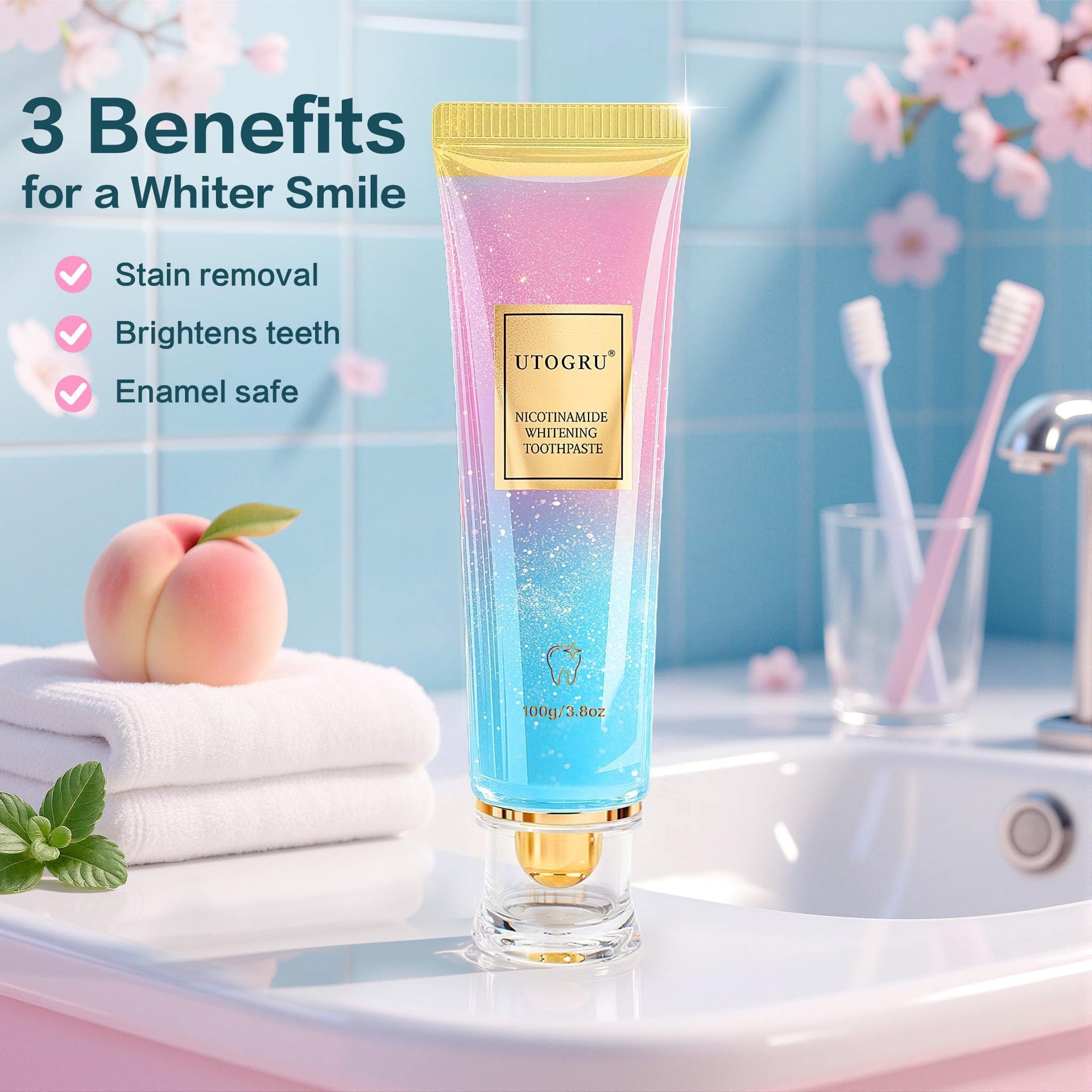 Nicotinamide Whitening tannkrem
