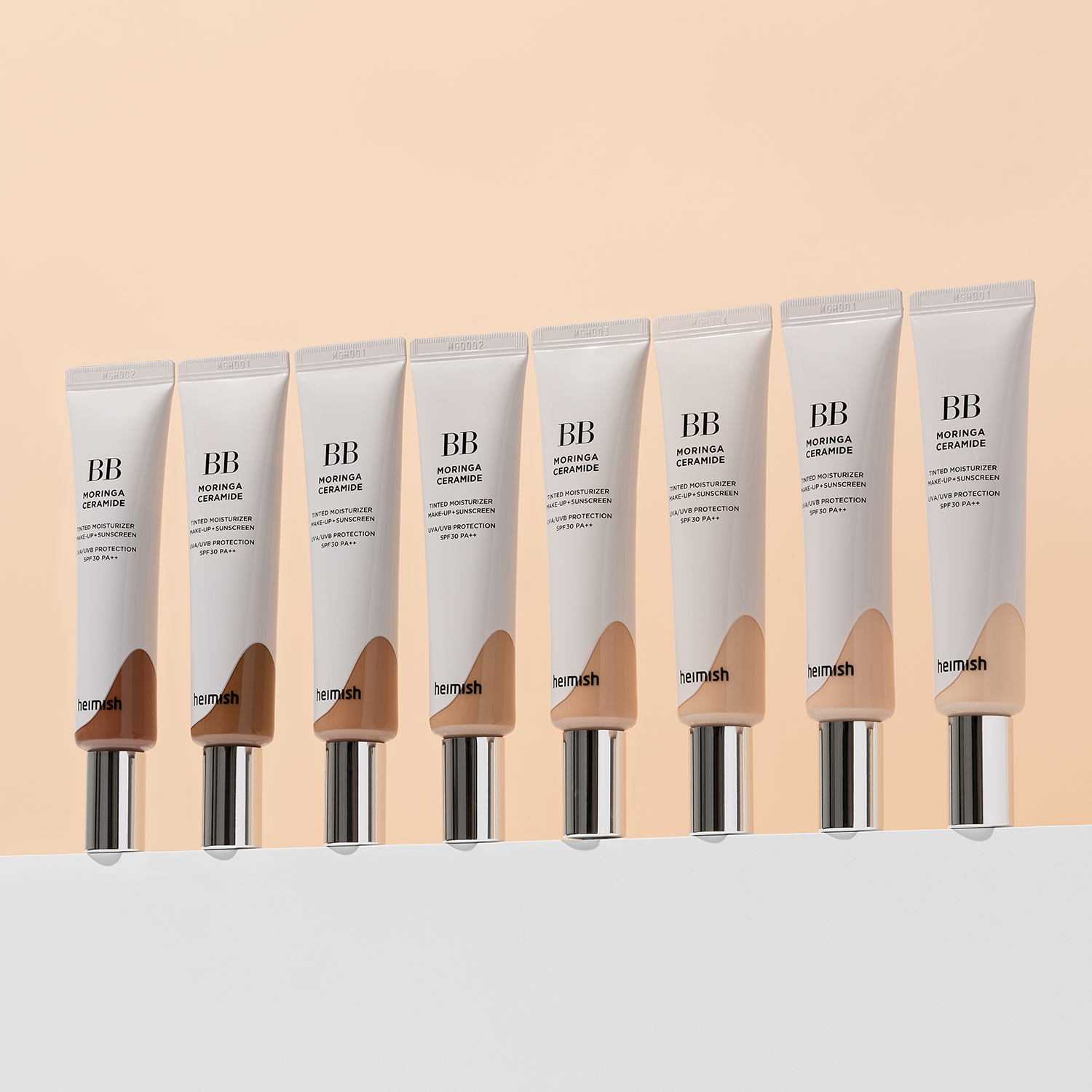 heimish Moringa Ceramide BB Cream SPF30 PA++ 30g - Hubes.no
