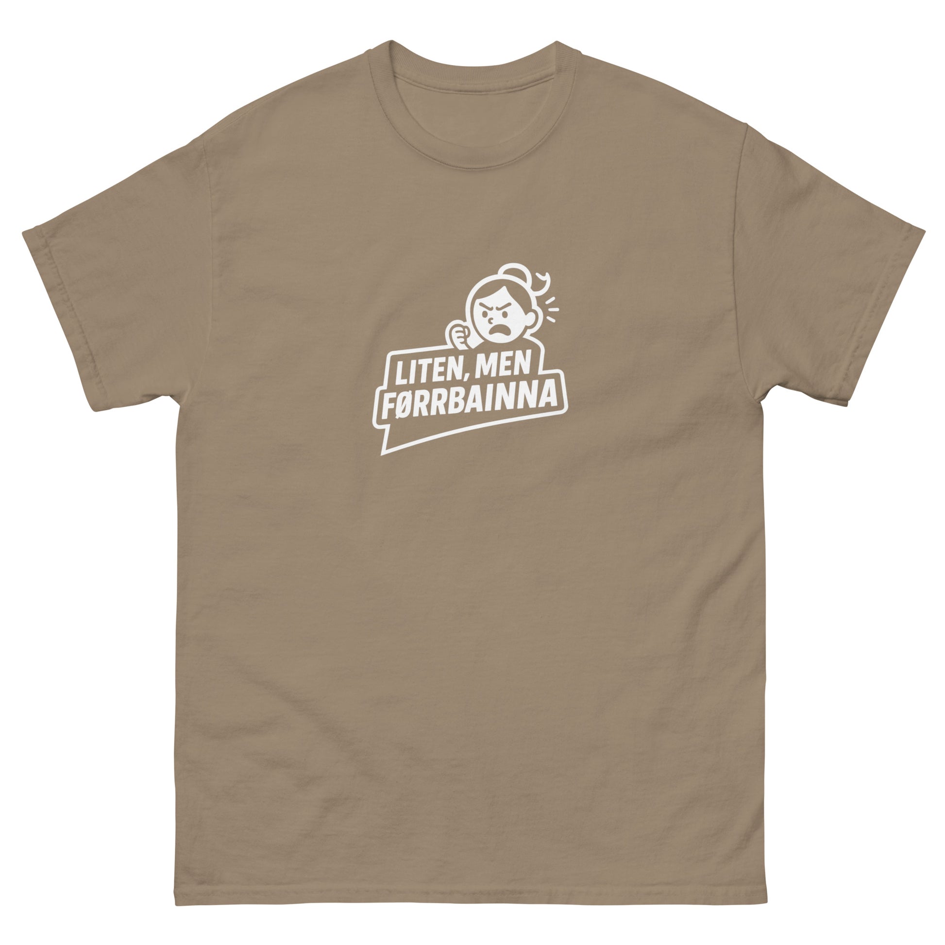 Liten, men førrbainna Unisex T-skjorte - Hubes.no