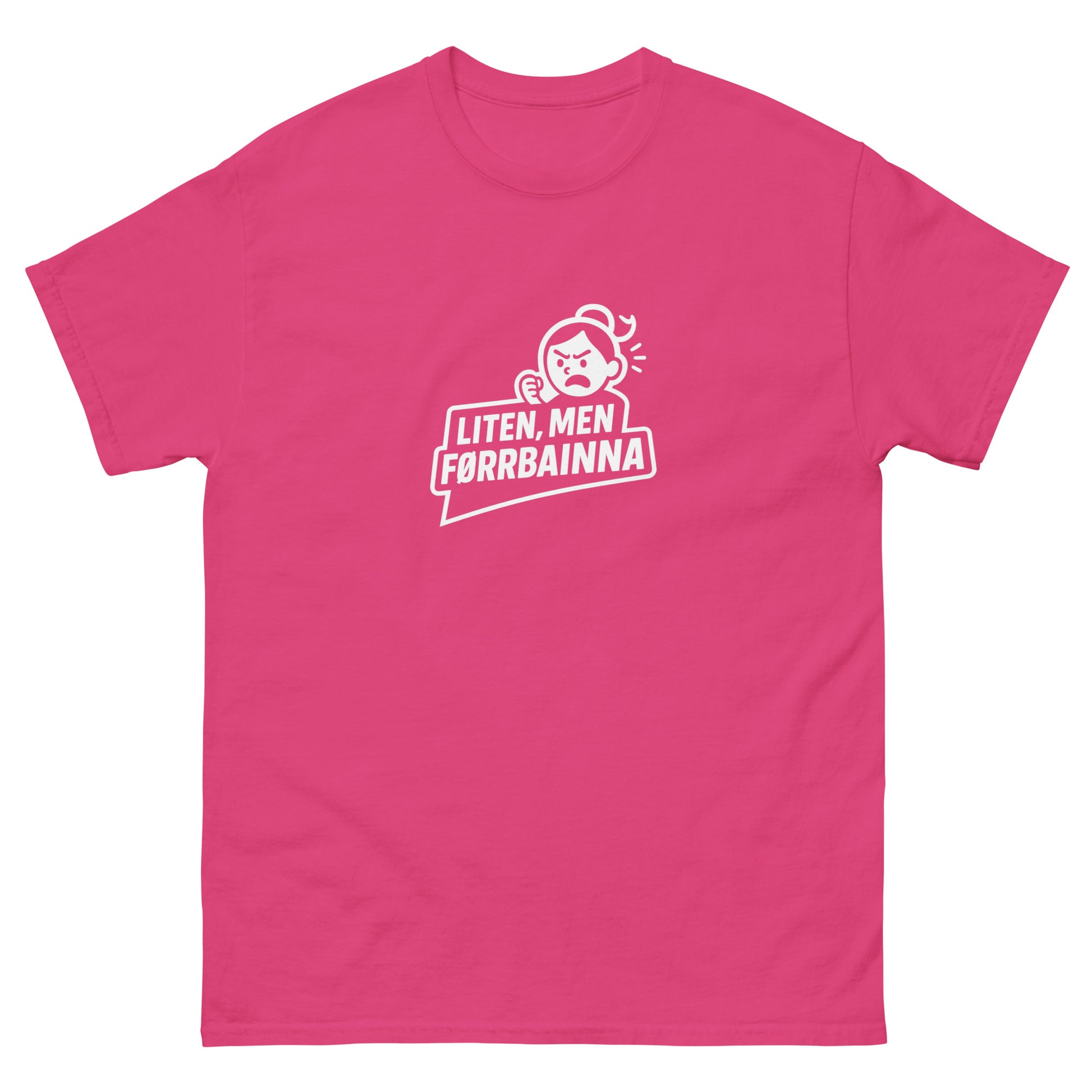 Liten, men førrbainna Unisex T-skjorte - Hubes.no