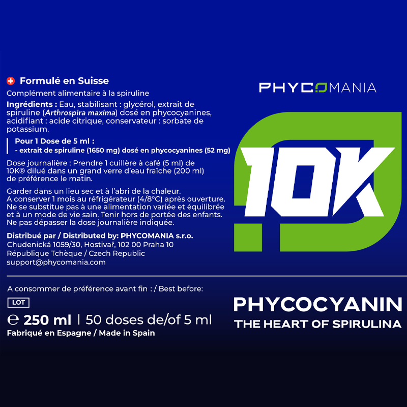 PHYCOCYANIN - The Heart of Spirulina and 10K Phycocyanin