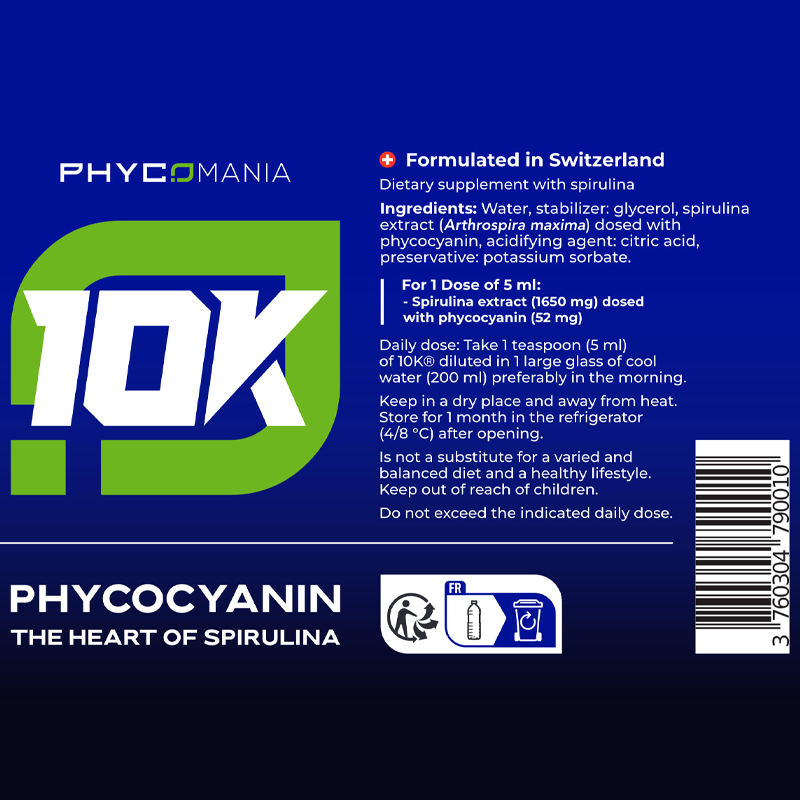 PHYCOCYANIN - The Heart of Spirulina and 10K Phycocyanin