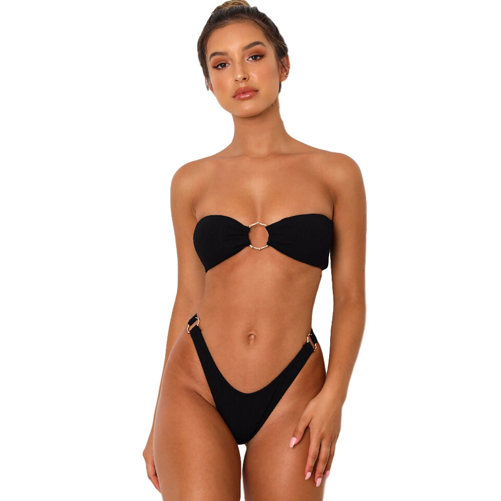 bikini with back buckle- Pris 399 kr! Kjøp nå betal senere med Klarna hos Hubes.no