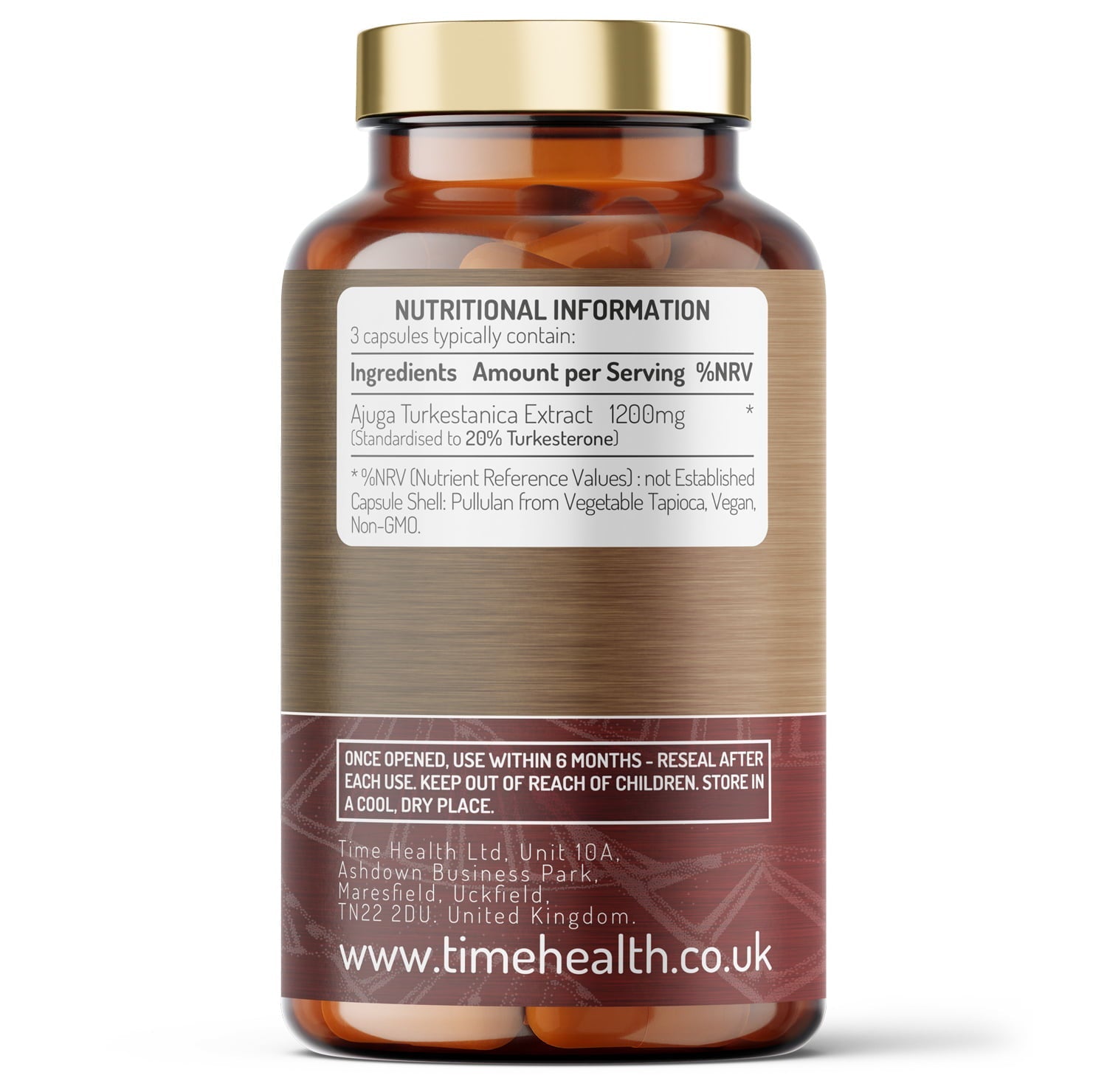 Turkesterone – High Strength – Naturally Ajuga Turkestanica Extract