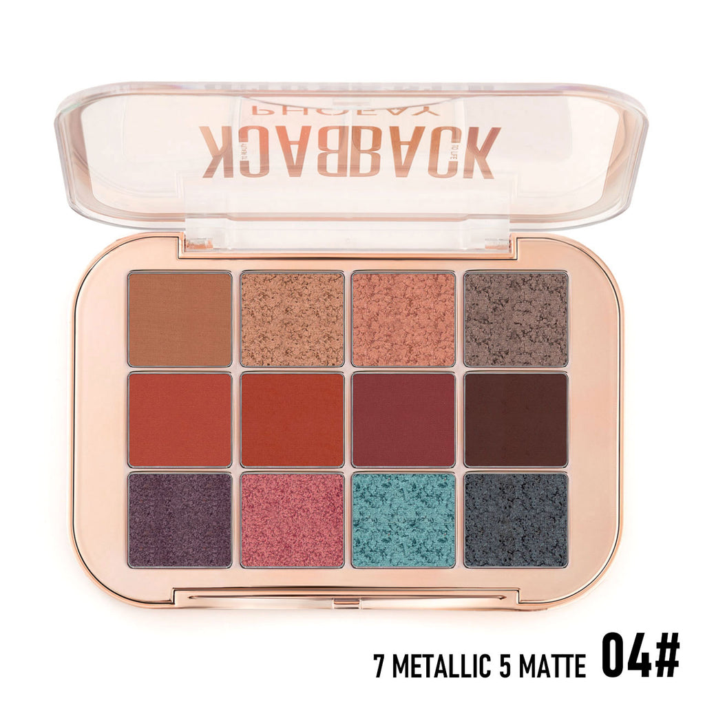 PHOFAY 12 Color Eyeshadow Palette