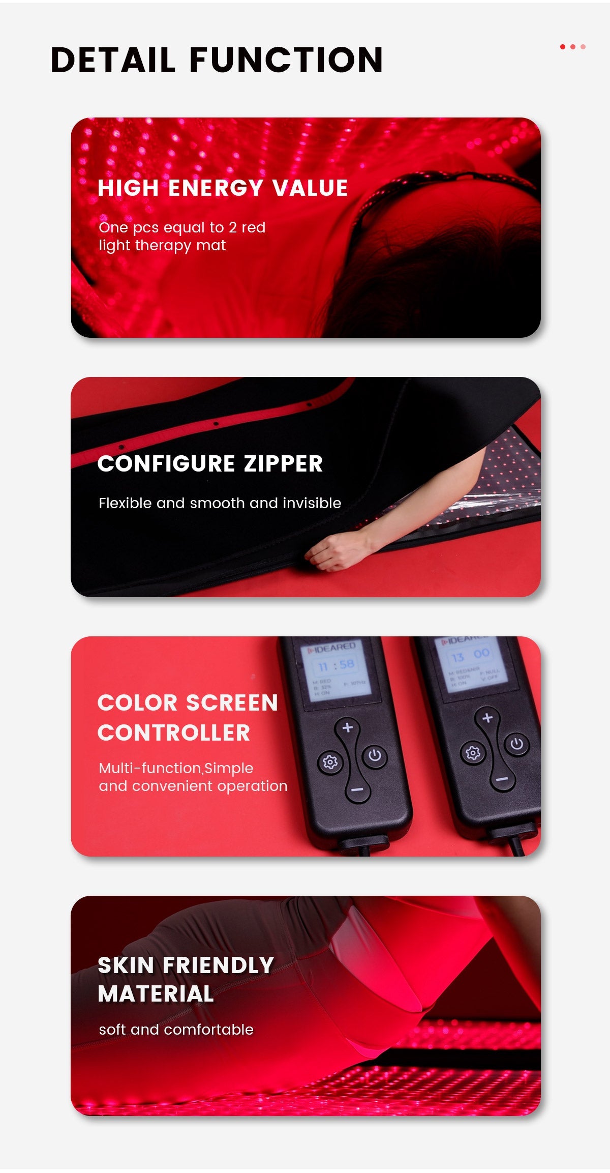 Uno Vita`s Red Light Therapy Pad (demo unit)