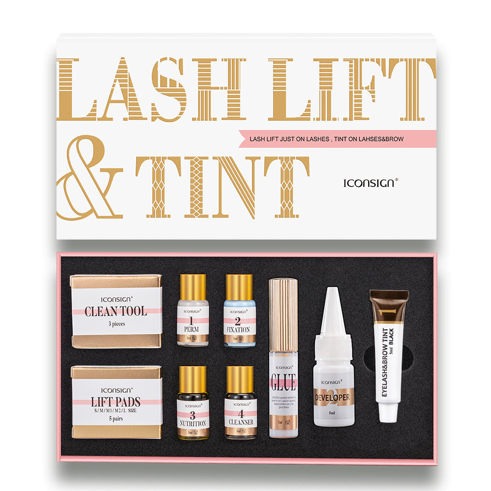 ICONSIGN Lash Lift EyeLash Eyebrow Dye Tint Kit - fra Iconsign - Pris 599 kr! Kjøp nå betal senere med Klarna hos Hubes.no