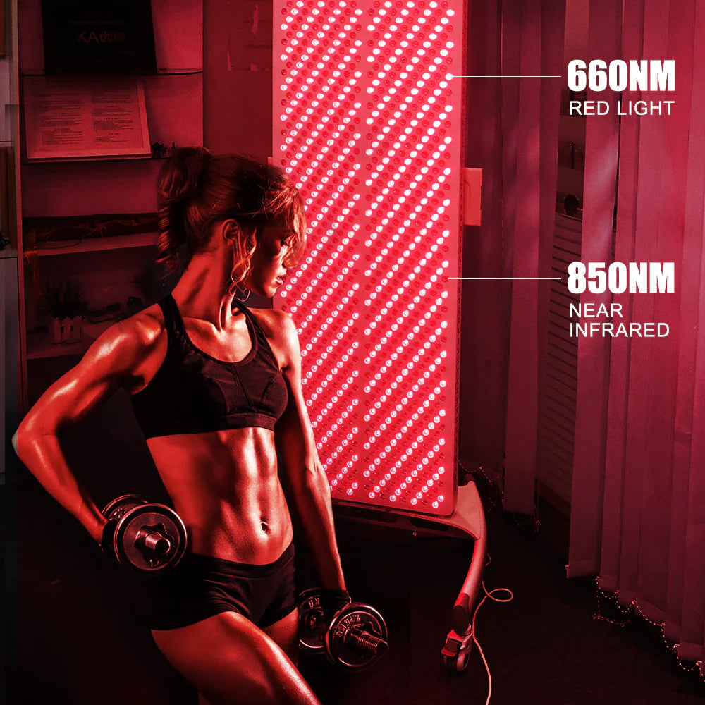 Uno Vita's RLPRO2000 LED Therapy Light (full spectrum red light therapy)