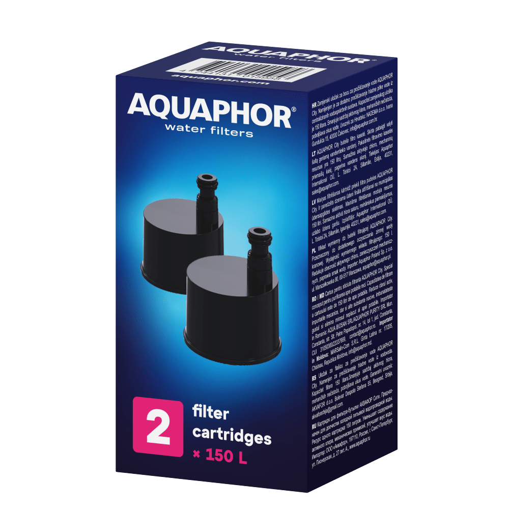AQUAPHOR filter bottle filter cartridge City (2 pcs)