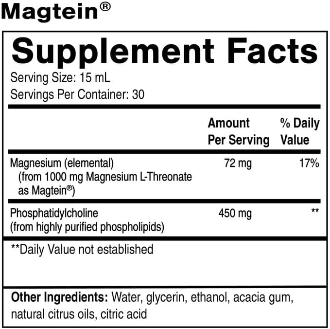 Liposomal Magtein