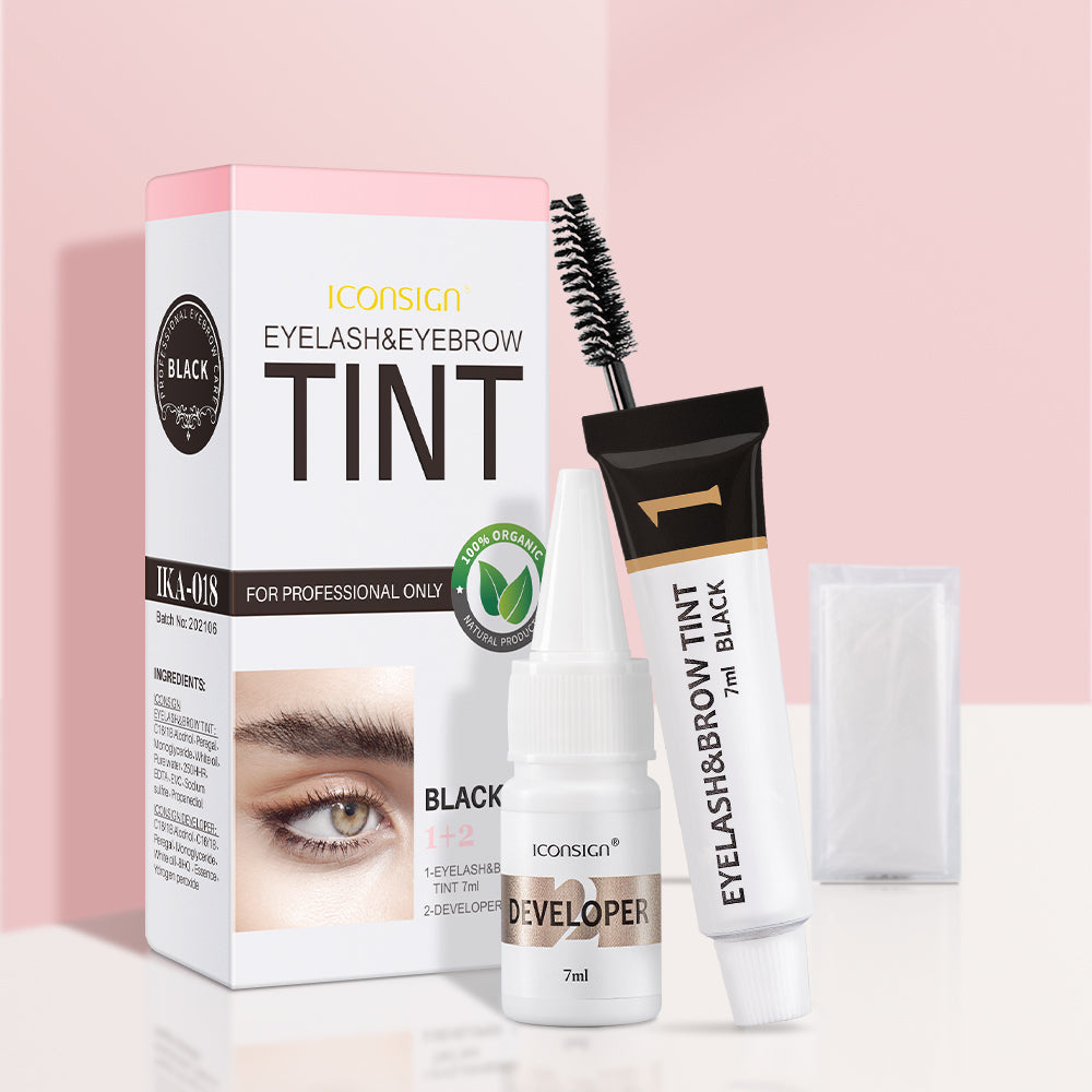 ICONSIGN Eyelash Eyebrow Dye Tint - fra Iconsign - Pris 399 kr! Kjøp nå betal senere med Klarna hos Hubes.no