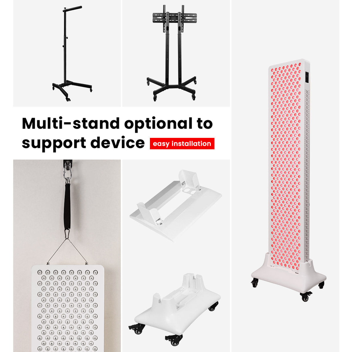 Uno Vita`s RL450MaxC Red Light Therapy Panel (black)