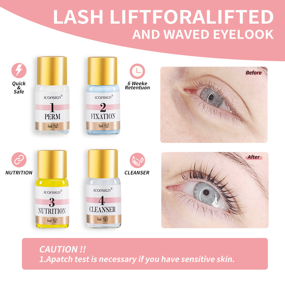 ICONSIGN Lash Lift EyeLash Eyebrow Dye Tint Kit - fra Iconsign - Pris 599 kr! Kjøp nå betal senere med Klarna hos Hubes.no