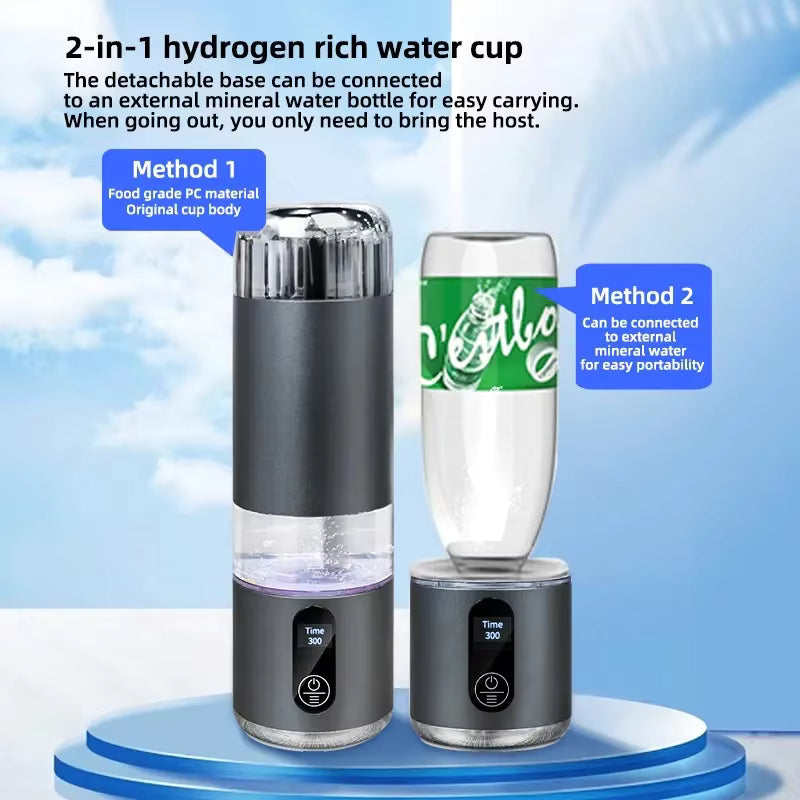 Uno Vita Sport U10 – Supersaturated Hydrogen Water Bottle (up to 8000 ppb)