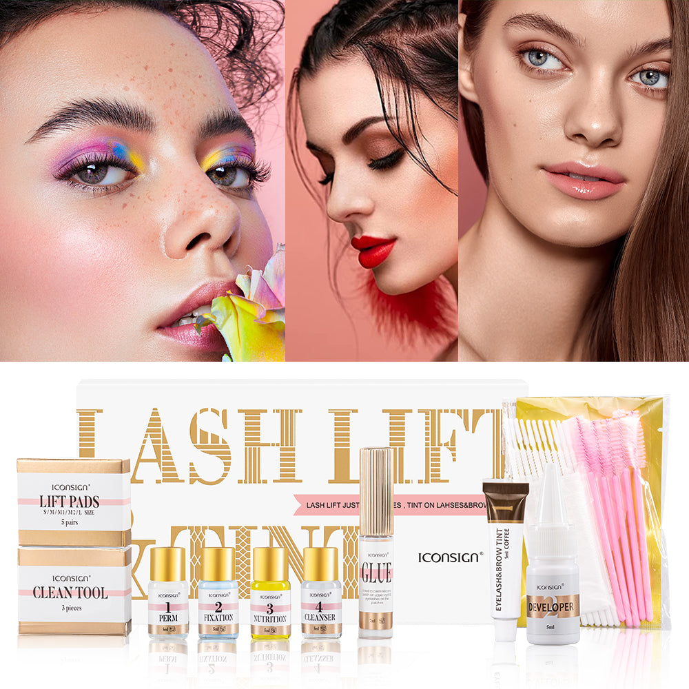 ICONSIGN Lash Lift EyeLash Eyebrow Dye Tint Kit - fra Iconsign - Pris 599 kr! Kjøp nå betal senere med Klarna hos Hubes.no