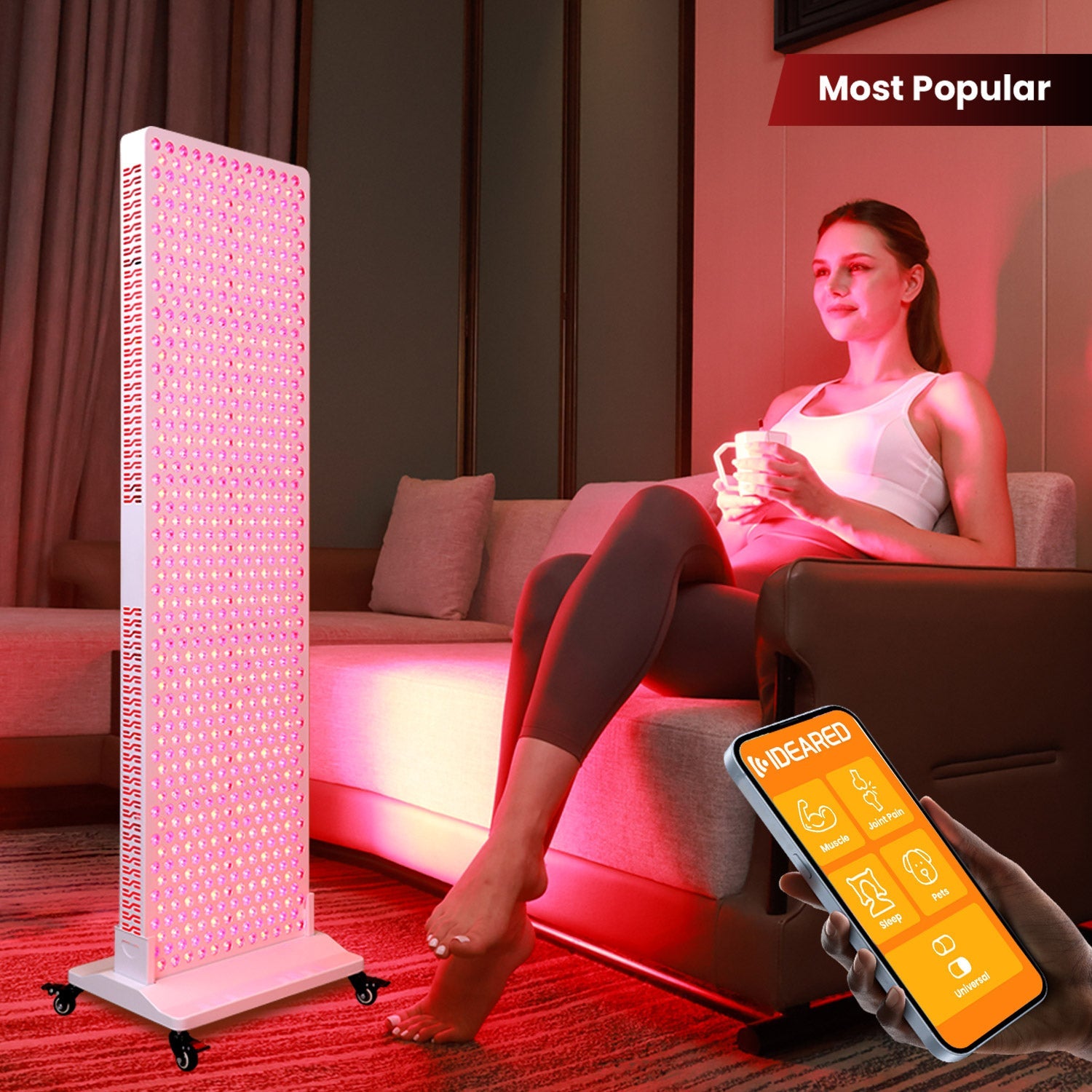Uno Vita's RLPRO1000 LED Therapy Light (full spectrum infrared)
