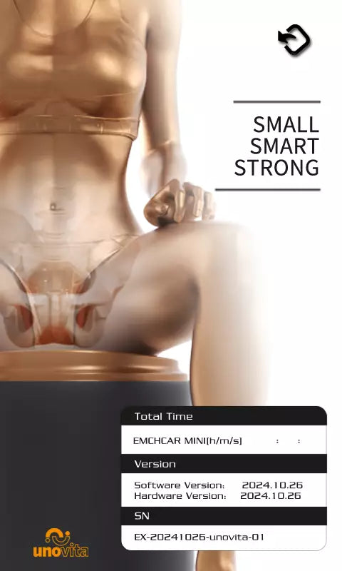 Uno Vita`s EM Chair Mini Pelvic Floor Stimulation