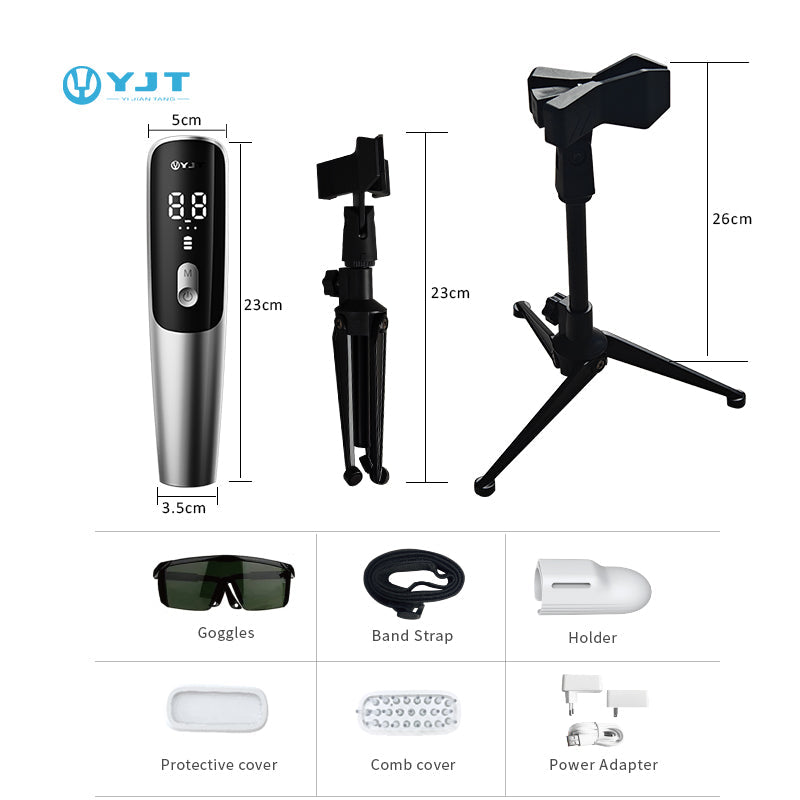 HD-CurePro  - Handheld Compound Laser Device for Pain Relief and Hair Growth