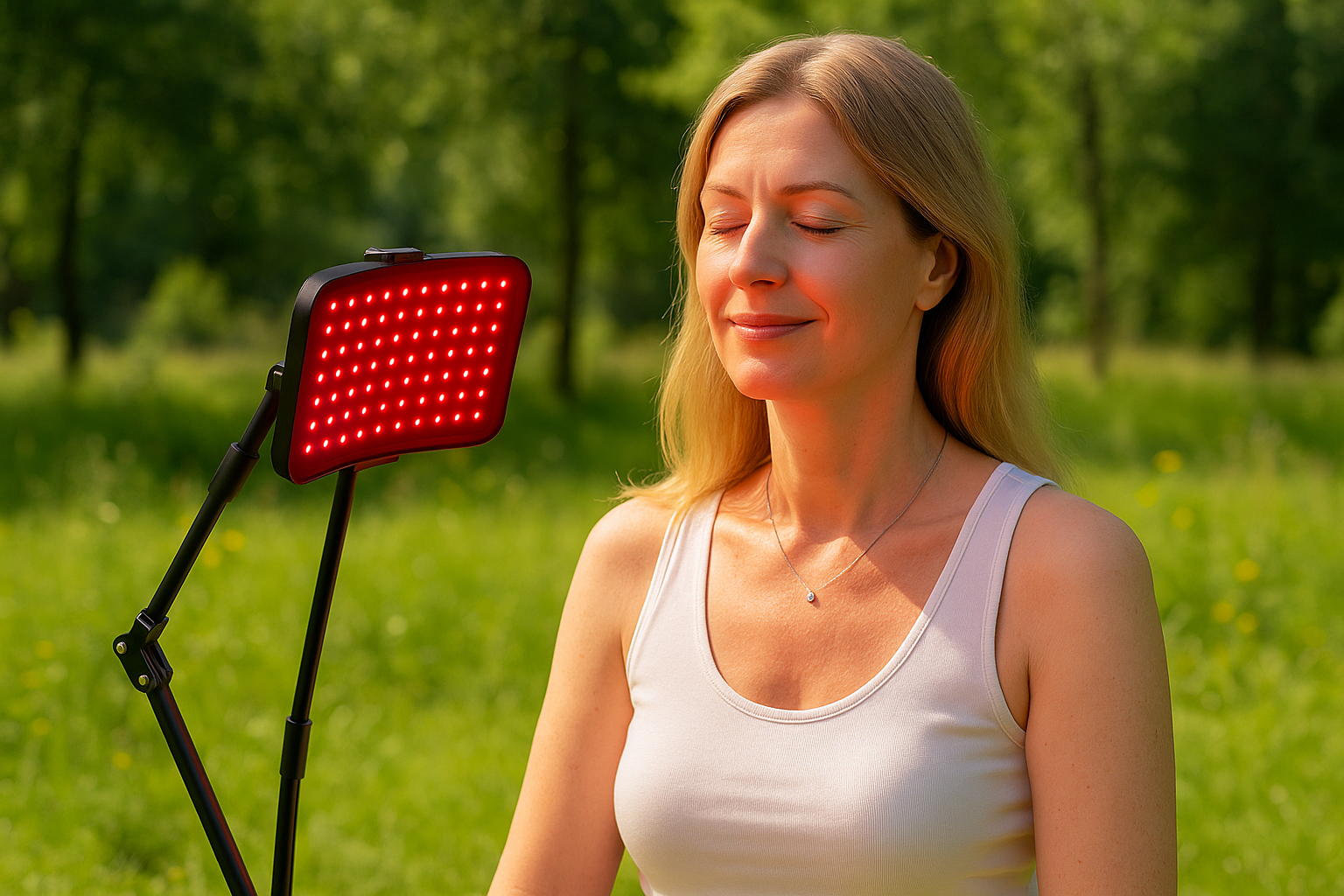 Red Light Therapy Belt Panel (Flexible with stand)