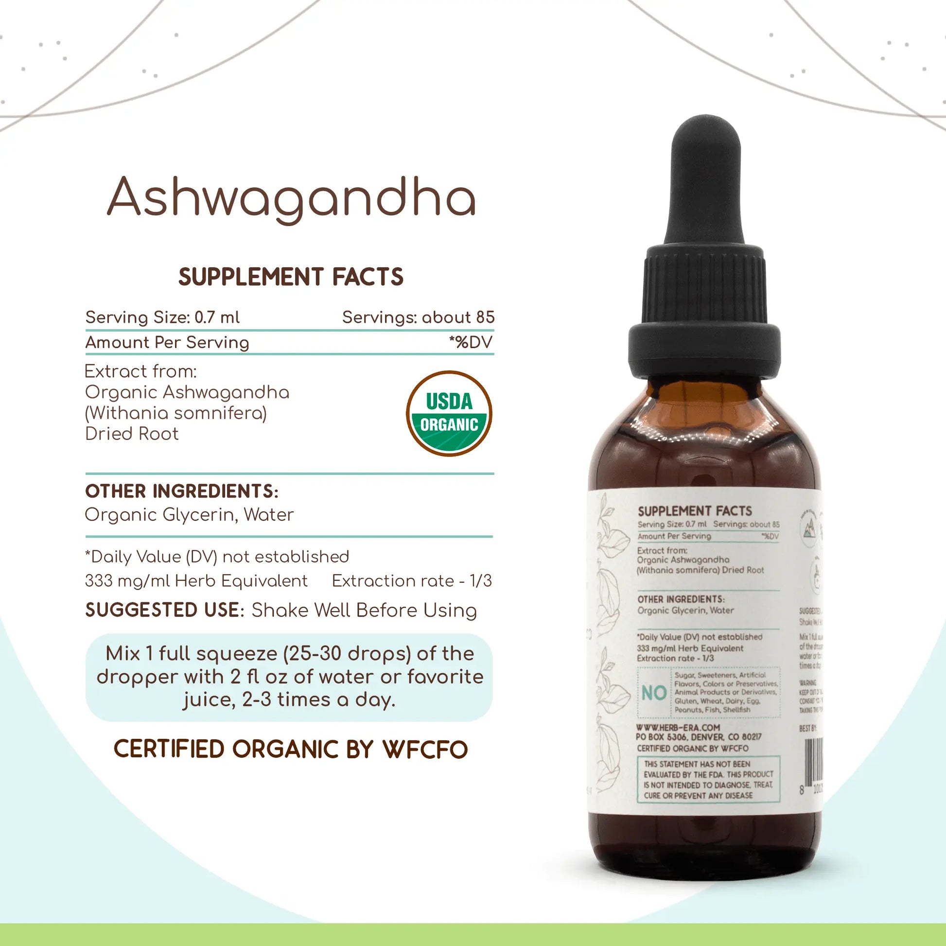 HerbEra Ashwagandha Tincture