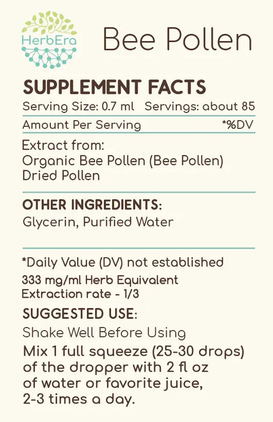 HerbEra Bee Pollen Tincture