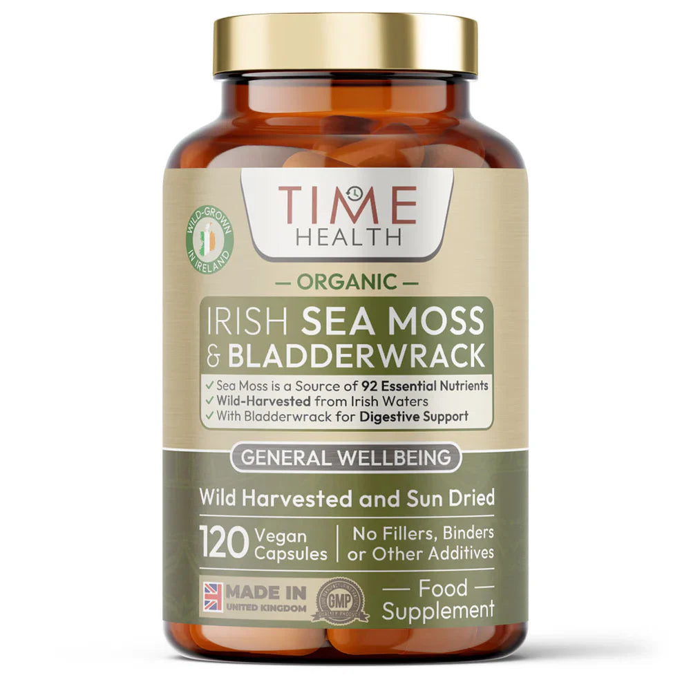 Organic Irish Sea Moss & Bladderwrack – Wild Harvested – Thyroid & Immune Support