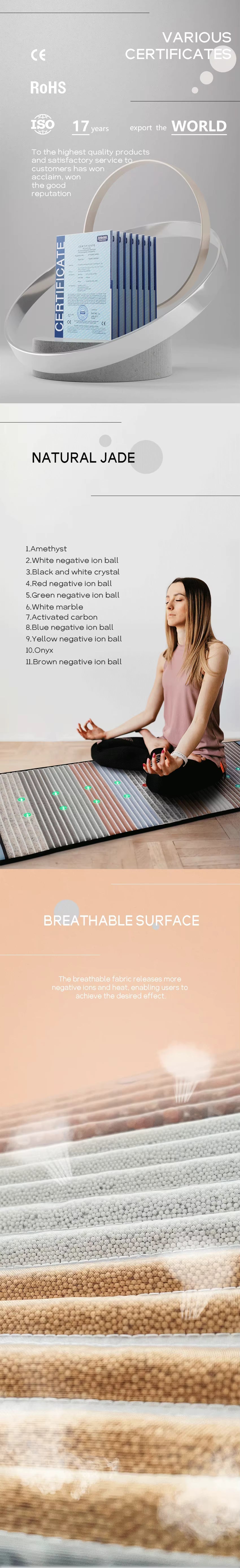 Uno Vita` Bio Mat Therapy and PEMF and Infrared Red Light  with Amethyst