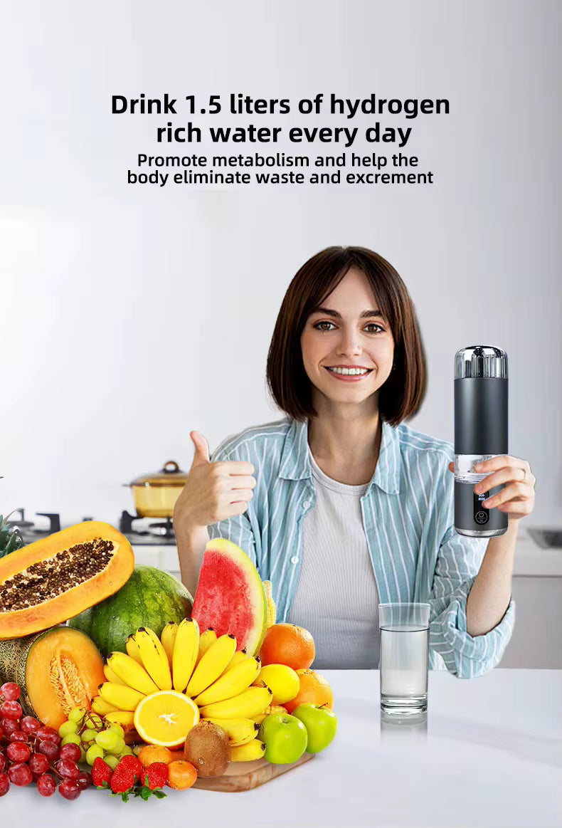 Uno Vita Sport U10 – Supersaturated Hydrogen Water Bottle (up to 8000 ppb)