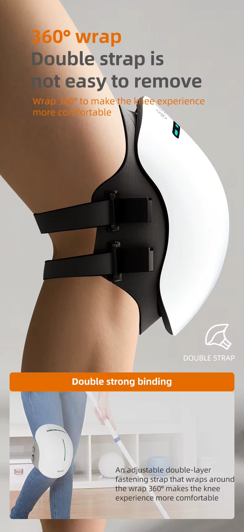 Smart Kneading Vibration Knee Massager (advanced model)