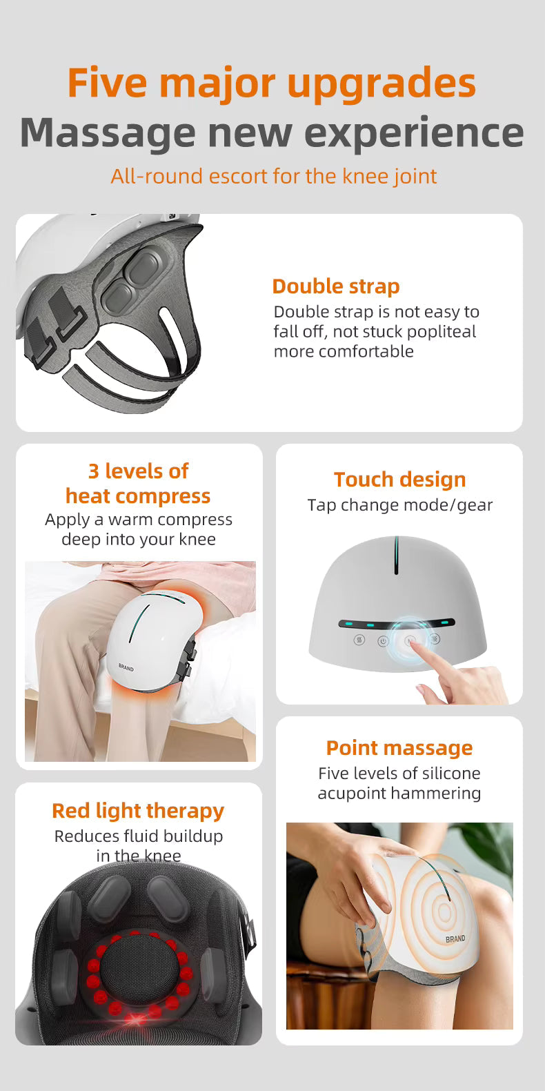 Smart Kneading Vibration Knee Massager (advanced model)