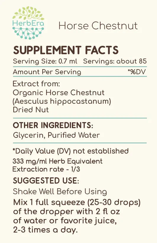 HerbEra Horse Chestnut Tincture