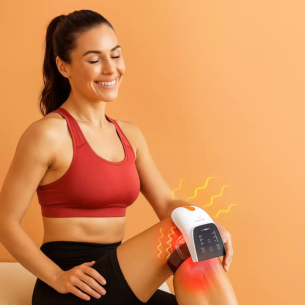 Uno Vita's Infrared Knee Massager New Patent