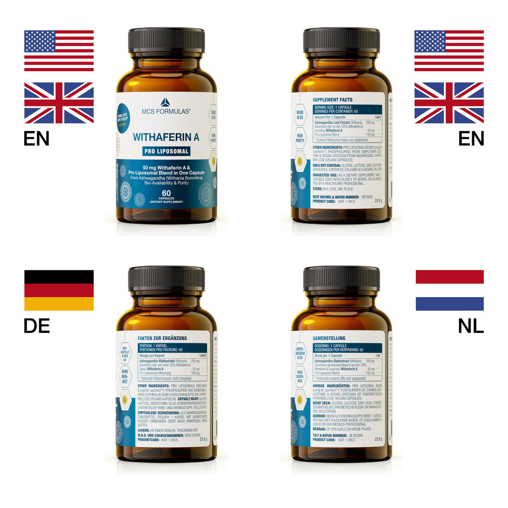 Withaferin A Pro Liposomal (cannot be ordered without a doctor’s recommendation)