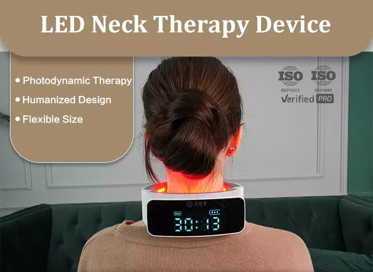 Uno Vita Red & Blue Light Therapy Neck Device