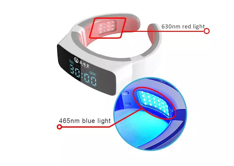 Uno Vita Red & Blue Light Therapy Neck Device
