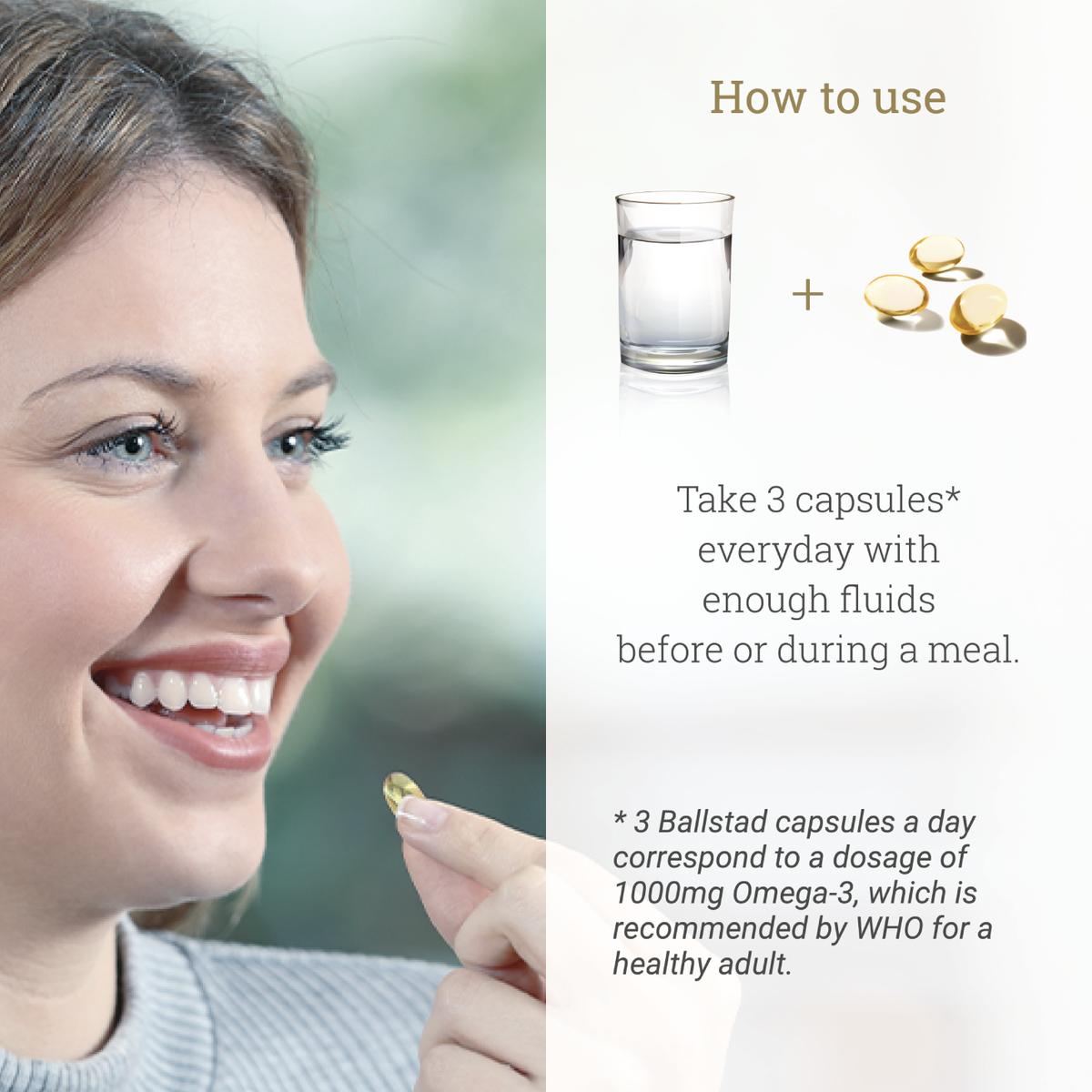Fresh Norwegian Omega-3 Supplement - 6 Months