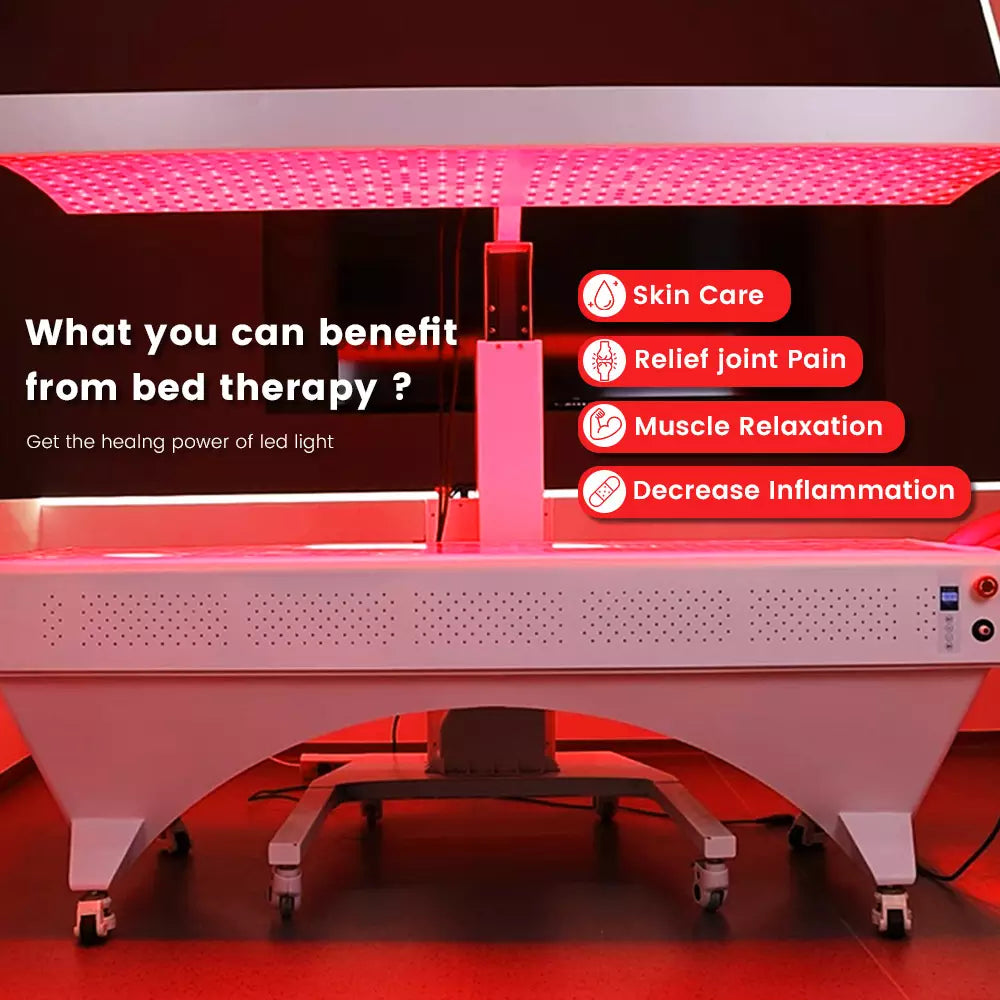 Uno Vita`s Red Light Therapy Bed and Panel for clinics and professionals
