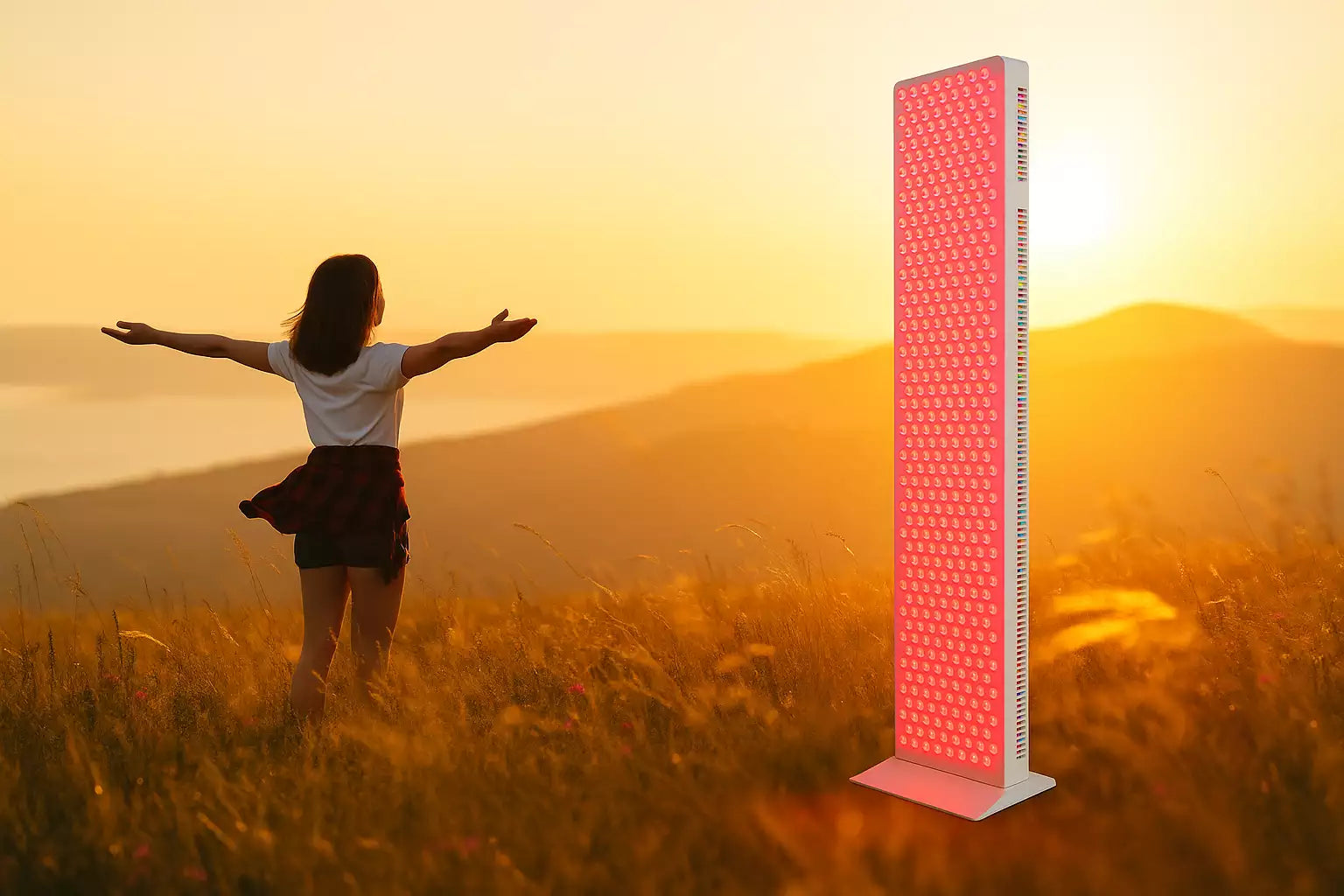 Uno Vita`s RL600MaxC Red Light Therapy Panel