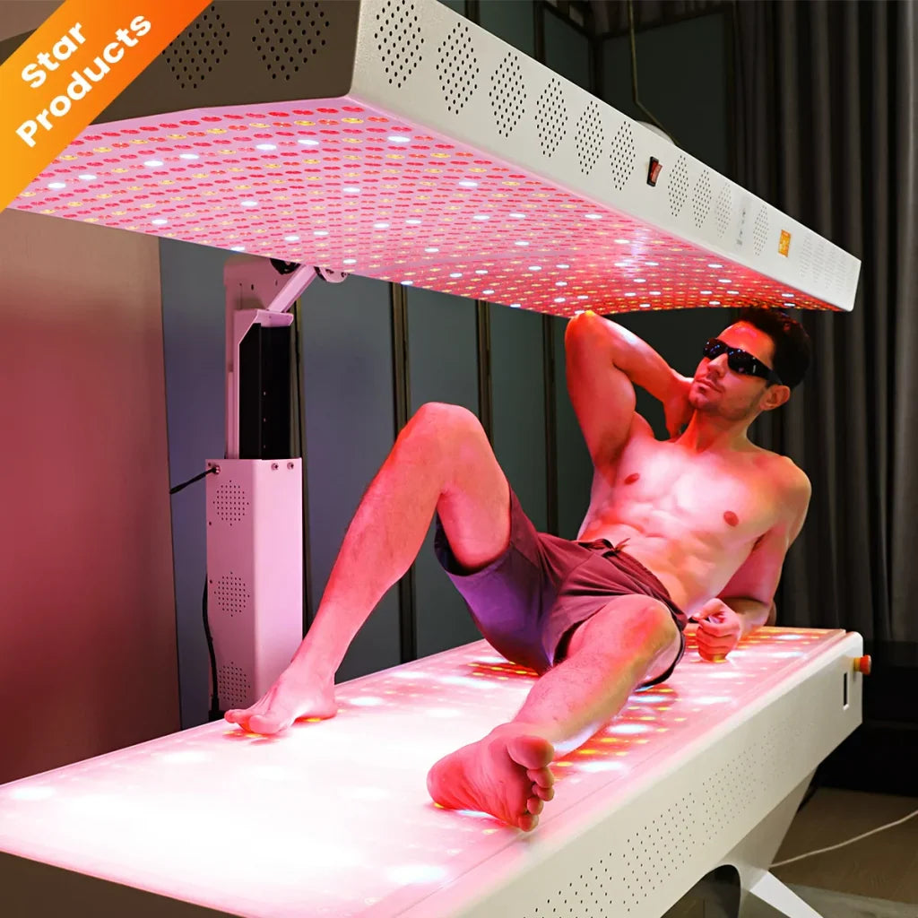 Uno Vita`s Red Light Therapy Bed and Panel for clinics and professionals