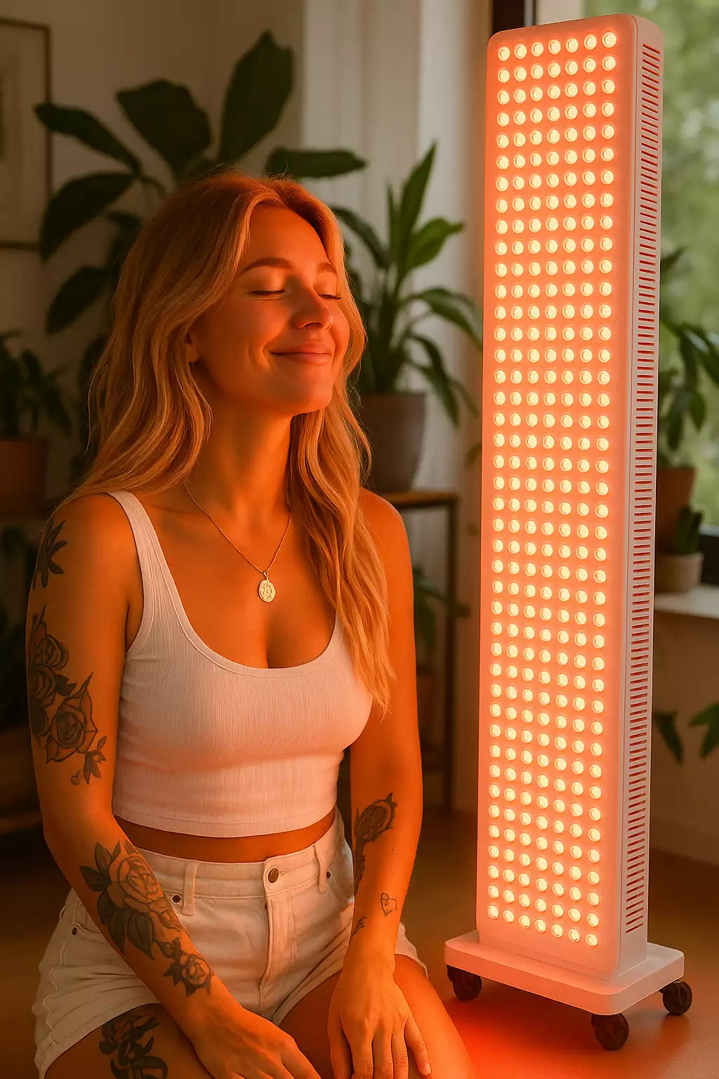 Uno Vita`s RLPRO450Max - advanced 9-Wavelength High-Power Light Therapy Panel