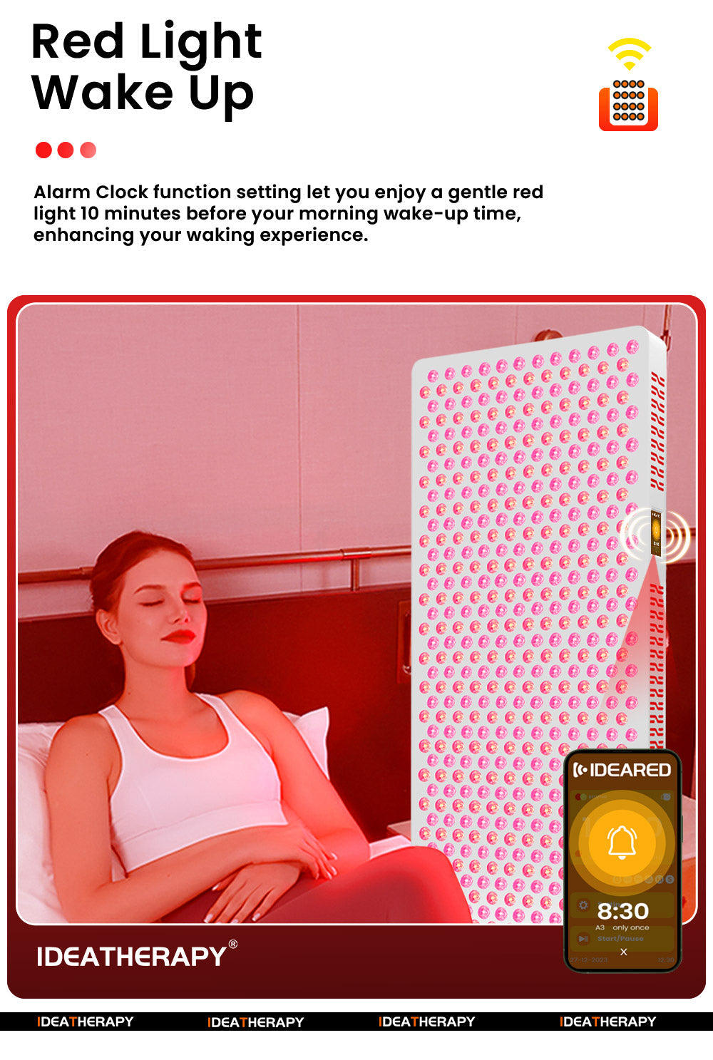 Uno Vita's RLPRO1200 LED Therapy Light (full spectrum)