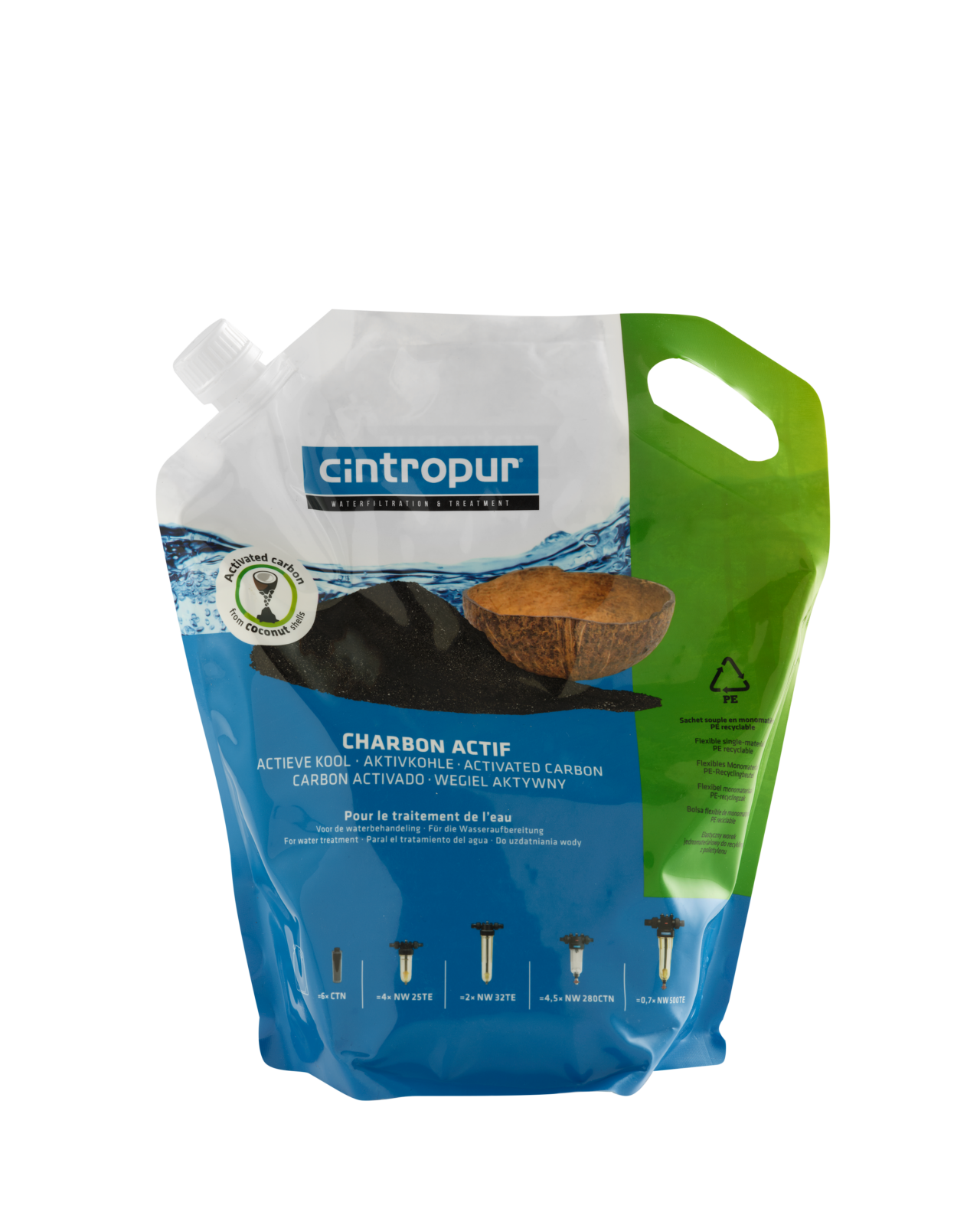 Cintropur Activated Carbon – 3.4 liter