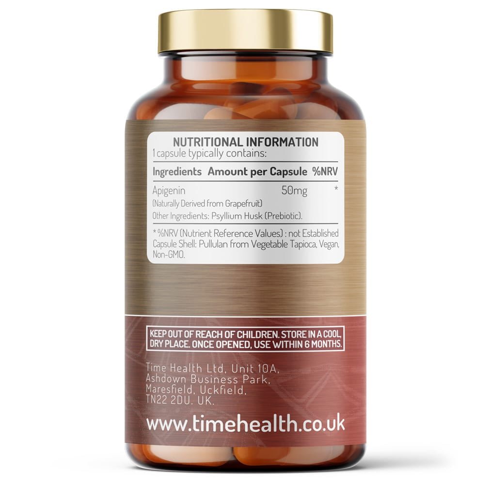 Apigenin – 50mg Optimal Dose (120 capsules)