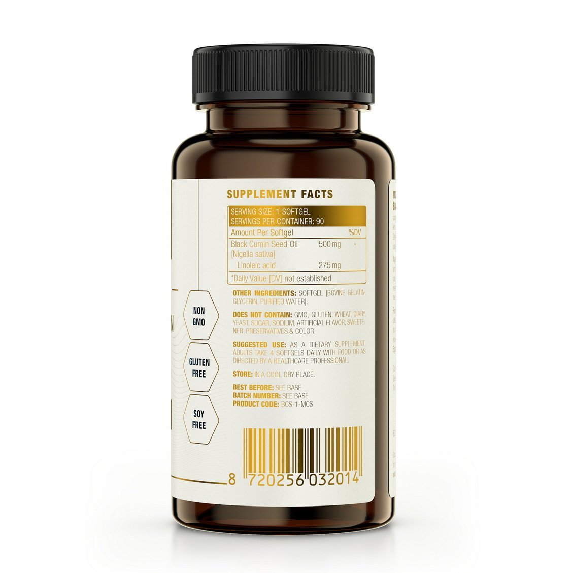 Black Cumin Seed Oil (500mg)