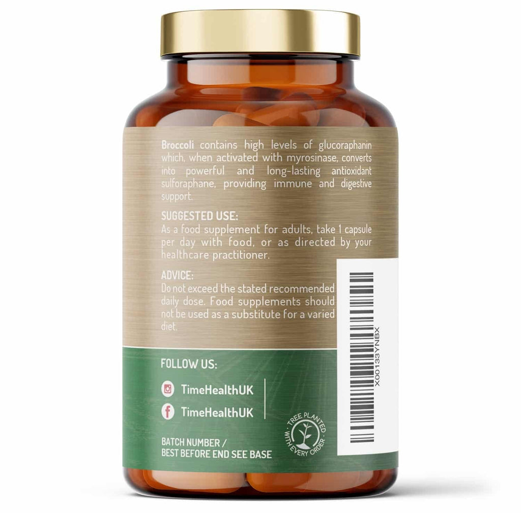 Broccoli Extract – Glucoraphanin & Sulforaphane from Broccoli Seed & Sprout (60 caps)
