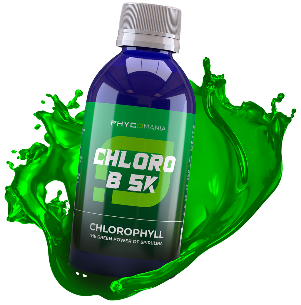 CHLORO B 5K CHLOROPHYLL The Green Power of Spirulina