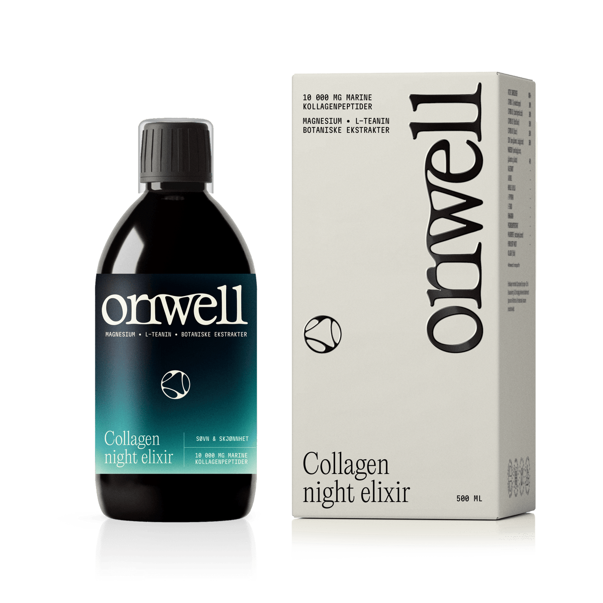 Collagen Night Elixir – 10 000 mg marint kollagen