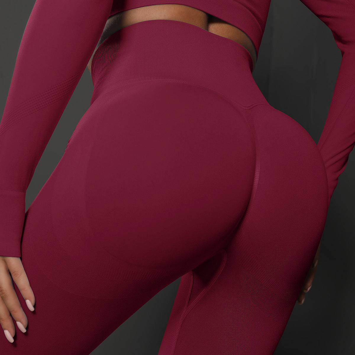 High Waist Seamless  Gym Legging - fra Red Medusa - Pris 699 kr! Kjøp nå betal senere med Klarna hos Hubes.no